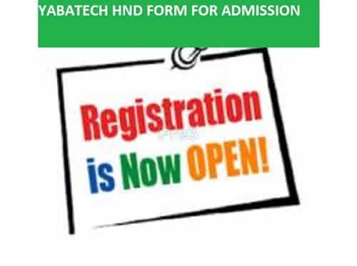 YABATECH HND For 2020/2021 Out For Part-time & Full-Time